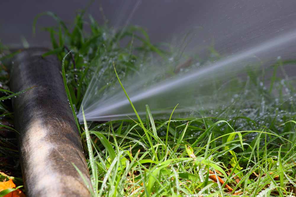 broken water line broken water line