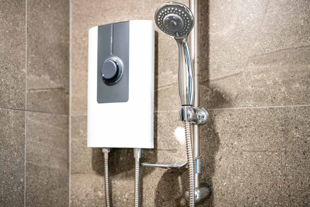 a tankless water heater at hom a tankless water heater at hom