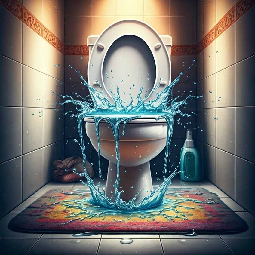 Clog Toilet Clog Toilet
