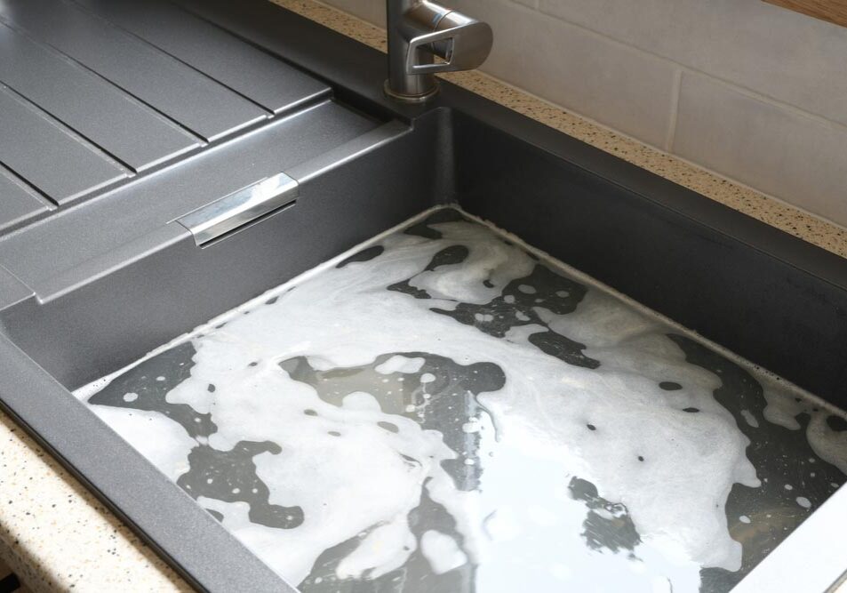 Clogged drain