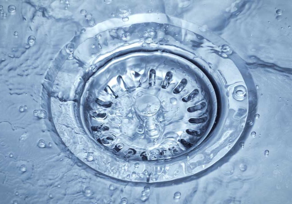 Water flowing down the drain Seattle, WA